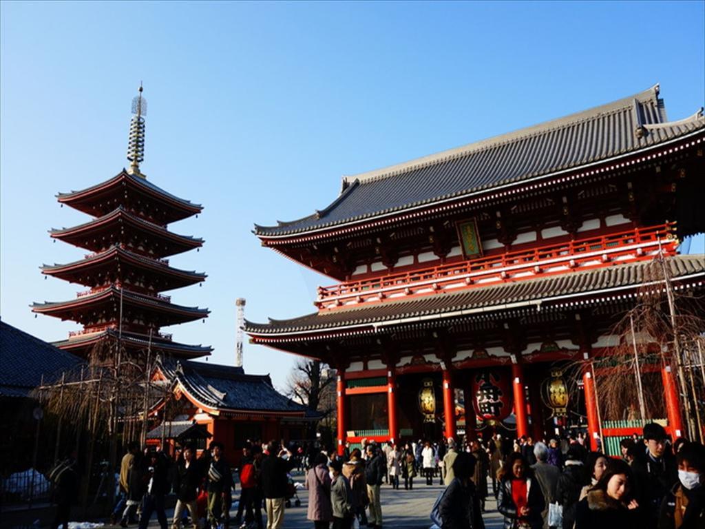 &And Hostel Asakusa North Tokio Buitenkant foto