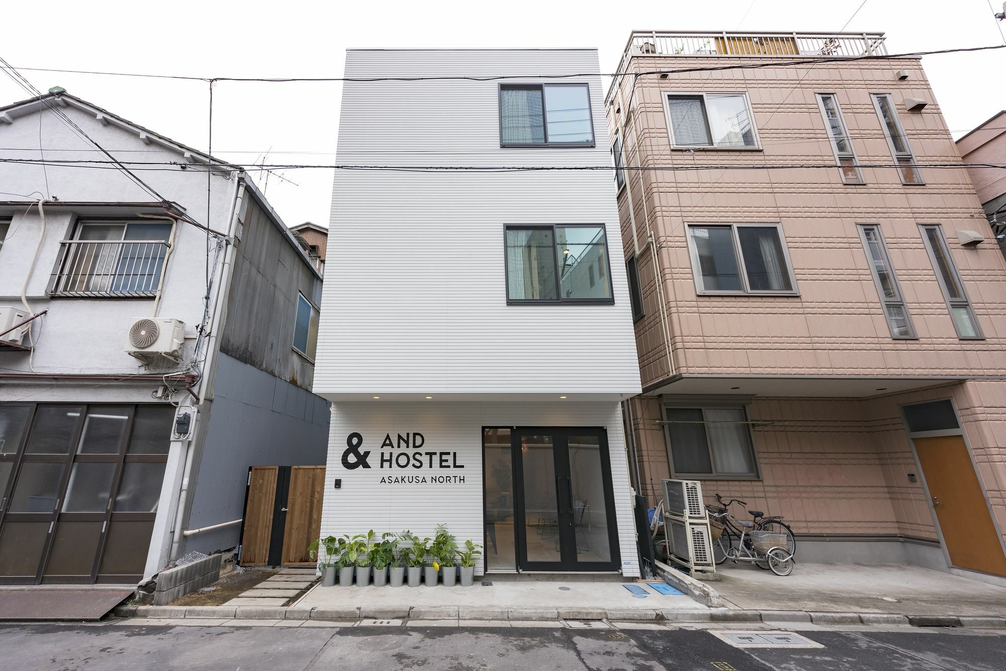 &And Hostel Asakusa North Tokio Buitenkant foto